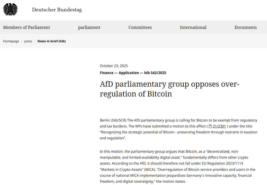 Germany Pushes for Bitcoin — Could Berlin Be the Next to Adopt BTC? | Invesloan.com