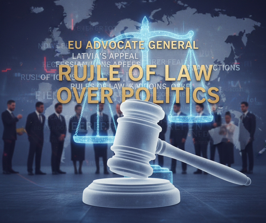 EU advocate general rejects Latvia’s appeal in Russian sanctions case, reasserting rule of law over politics | Invesloan.com EU advocate general rejects Latvia’s appeal in Russian sanctions case, reasserting rule of law over politics
