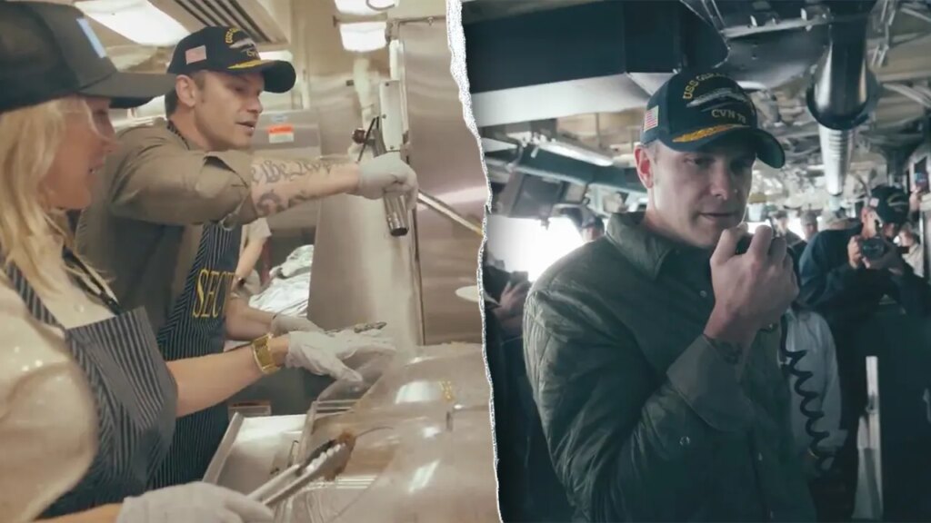 Pete Hegseth serves Thanksgiving meals to deployed Navy sailors | Invesloan.com