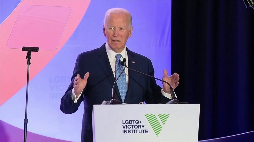 Biden says ‘United States of Amerigotit’ in speech gaffe at DC LGBTQ+ convention | Invesloan.com