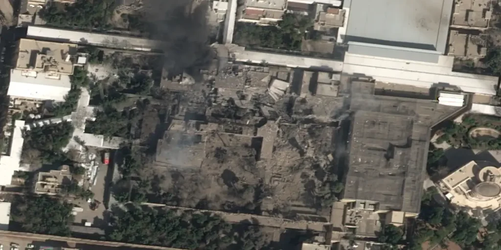 Satellite Pics Show Devastation at Iranian Supreme Leader’s Residence | Invesloan.com