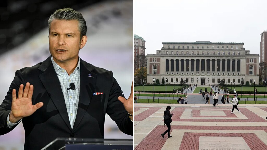 Hegseth orders full ban on army attendance at Ivy Leagues like Columbia, Yale | Invesloan.com