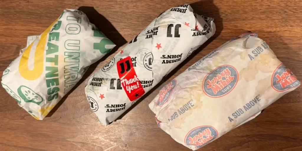Trying Italian Sandwiches at Subway, Jimmy John’s, Jersey Mike’s; Best | Invesloan.com