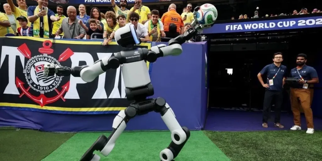 Meet the Humanoid Robot That Delivered the World Cup Match Ball | Invesloan.com