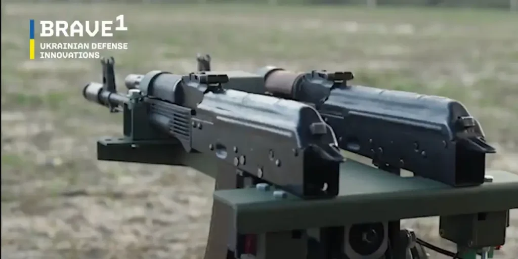 Ukrainians Slap 2 AK Rifles on Drone With Wheels to Make Cheap Turret | Invesloan.com