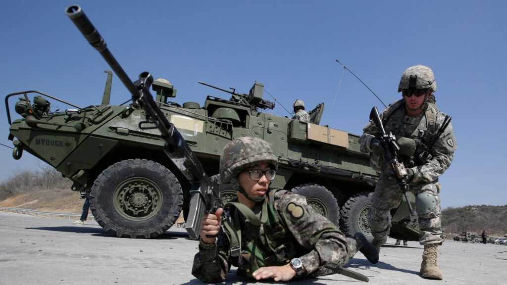 Trump scales again joint navy drills with South Korea | Invesloan.com
