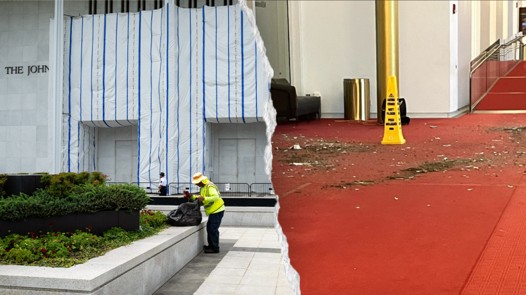 Kennedy Center ceiling collapse cited as proof of renovation wanted led by Trump | Invesloan.com