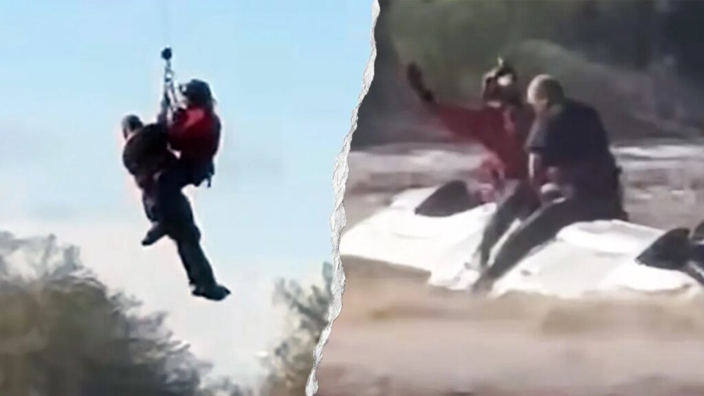 Maricopa County helicopter hoists man to security in Arizona floods | Invesloan.com