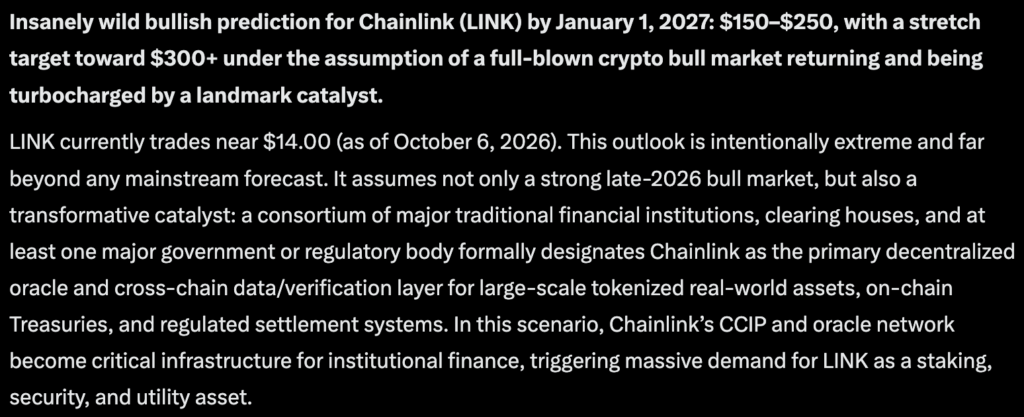 Google Gemini AI Predicts Chainlink (LINK) to Hit $300 by 2027 | Invesloan.com