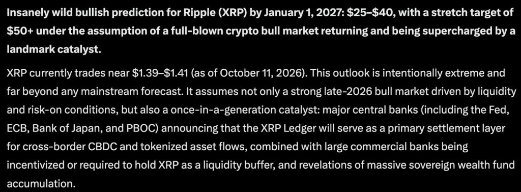 Meta AI Predicts This Huge Catalyst Could Lead to $40 XRP | Invesloan.com