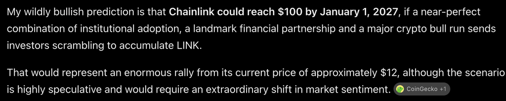 Claude AI Predicts that Chainlink (LINK) Could Hit Triple Digits in 2026 | Invesloan.com